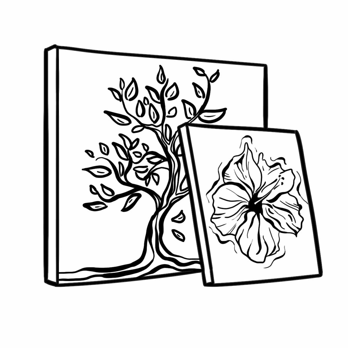 <span style="font-weight: bold;">Печать на холсте </span>